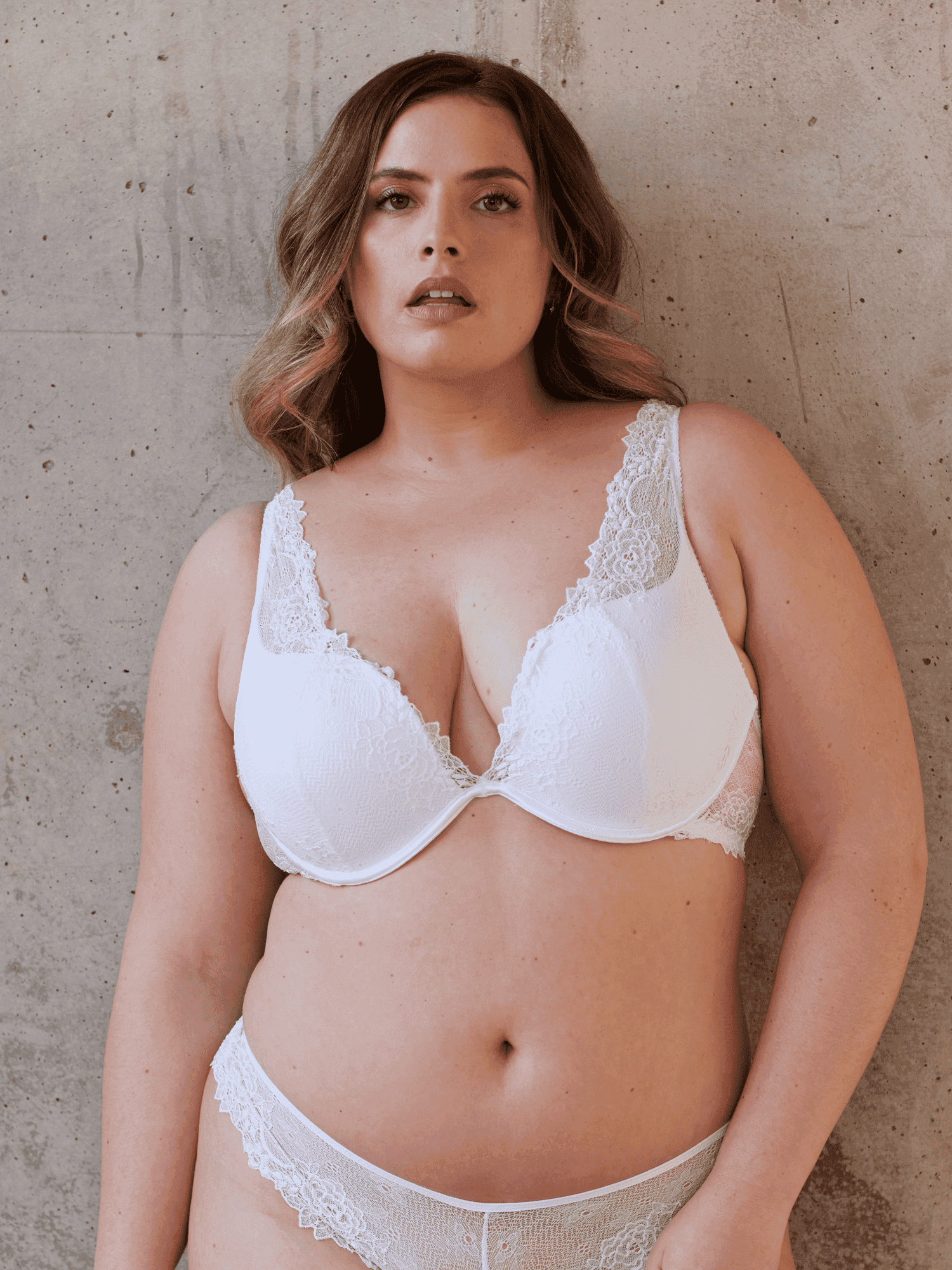 Dahalia Soutien Gorge Push D BLANC