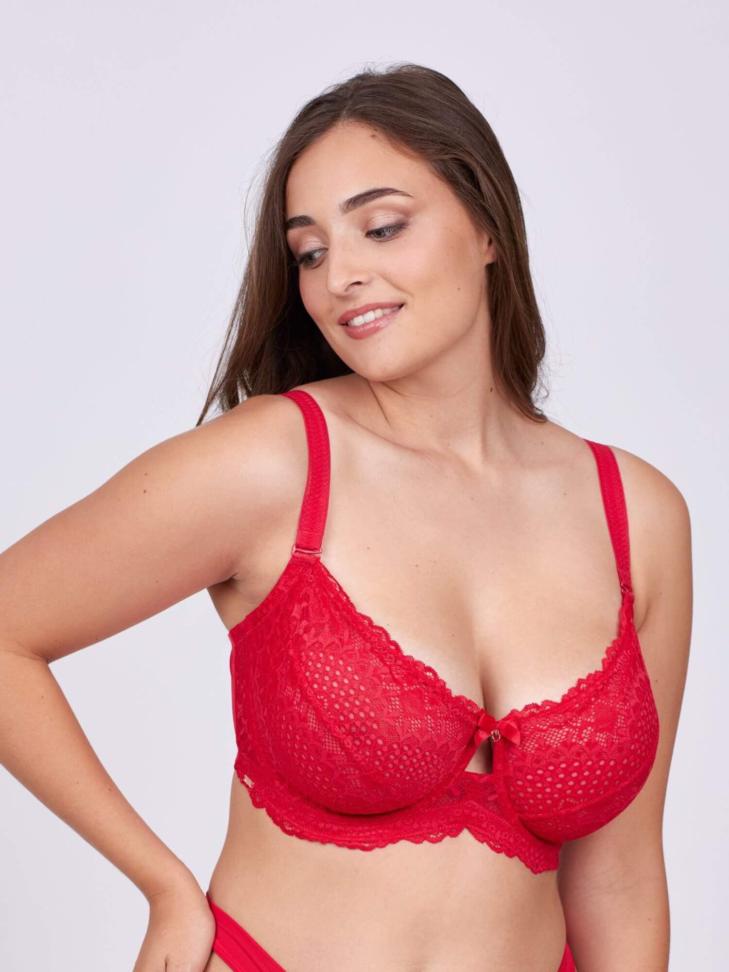 Soutien-gorge à armatures Efg Flirty ROUGE