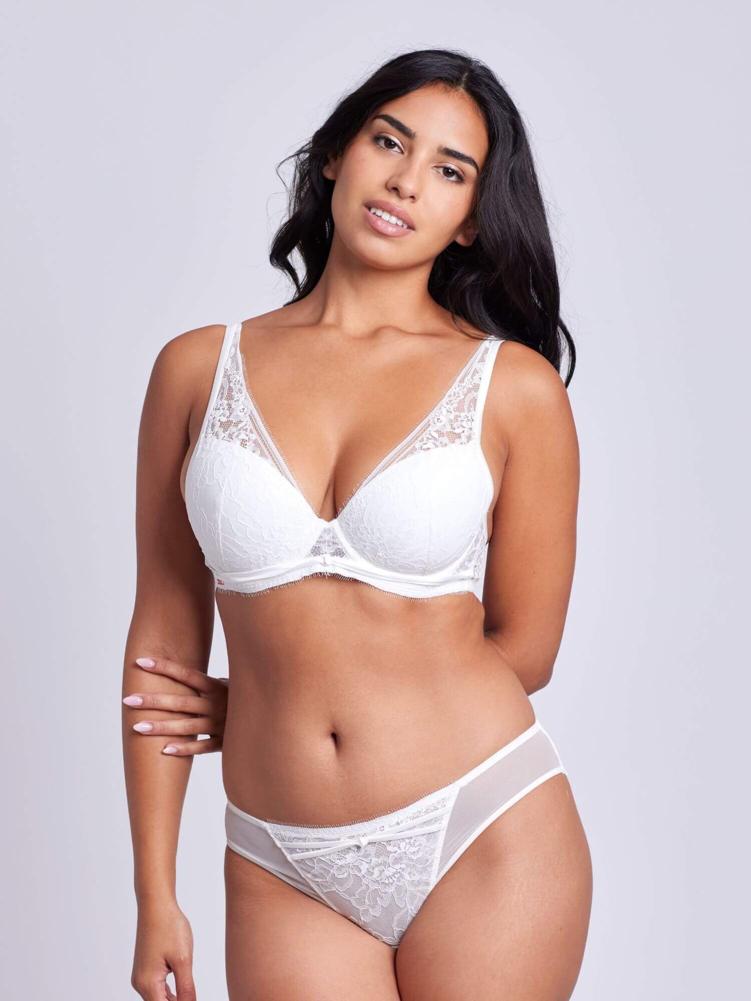 Soutien-gorge à coques fines Bonnets BCD ALICE IVOIRE