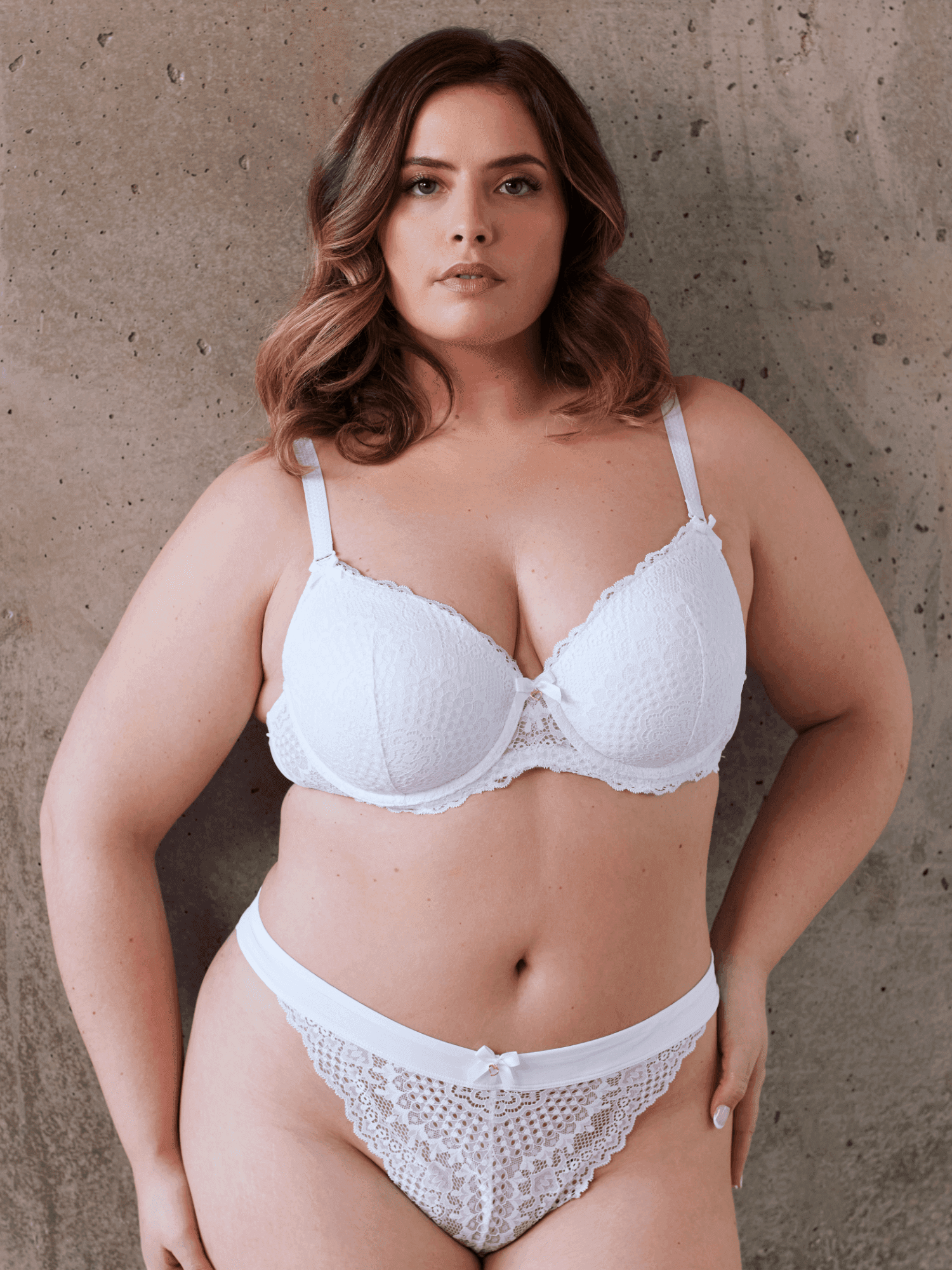 Soutien-gorge à coques fines FLIRTY Blanc Bonnets DEFG