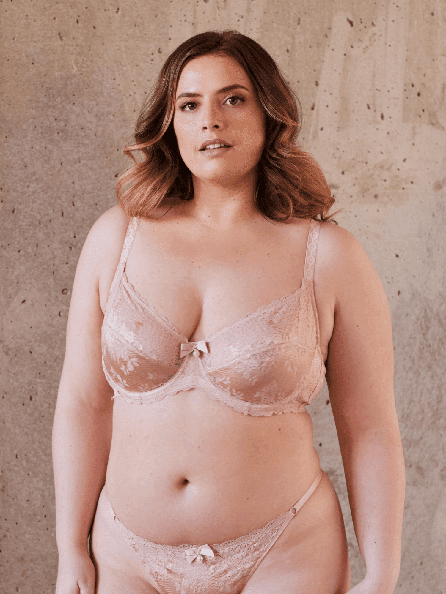 Soutien-gorge à armatures FAME Praline Bonnets DEFG